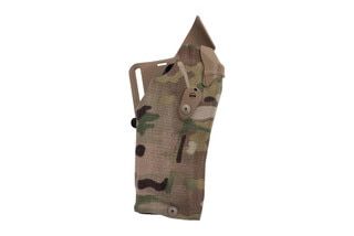 Safariland 6390RDS RH Mid-Ride Level I Holster Fits GLOCK 34/35 With X300U and has a multicam finish